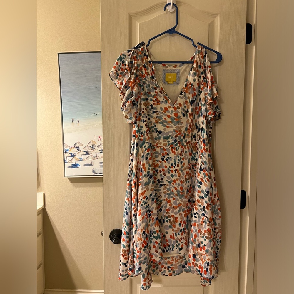 Maeve floaty waters dress. Size medium. Anthropologie dress